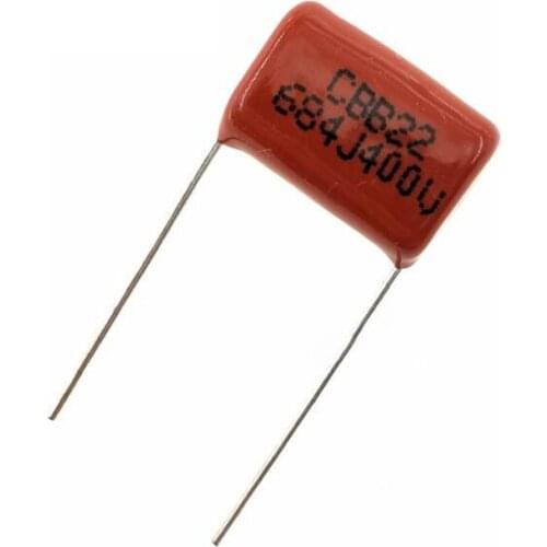 10PCS 400V684J pitch 15MM 0.68UF 680nf 684 400V CBB Polypropylene film capacitor