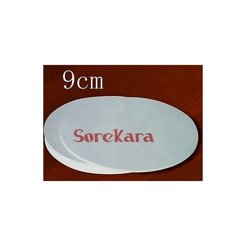 100pcs Quantitative Filter Paper 9cm Medium Speed Lab Filtration Chemistry Use