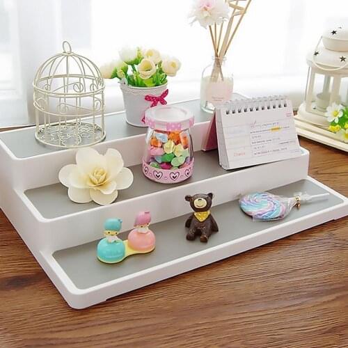 3 Tier Spice Herb Bottle Rack Holder Make up Storage Holder Cupboard Organizer Storage Kitchen Tool HOT