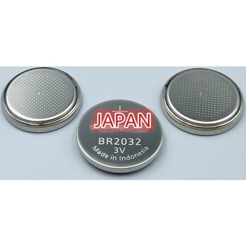 50PCS FREESHIPPING Brand new Japanese original 3v BR2032 button battery high temperature lithium battery 2032