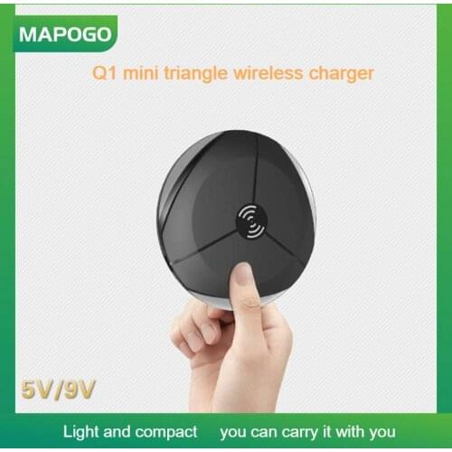 Mobile wireless charger is suitable for QI standard wireless charging For Apple X / 11/8 / Pro Samsung S20 / 10 mobile phone