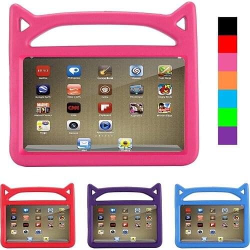 For Amazon Kindle Fire HD 8th Gen 2018 8inch Tablet Case Handle Stand Cover Soft Shockproof Case Kids