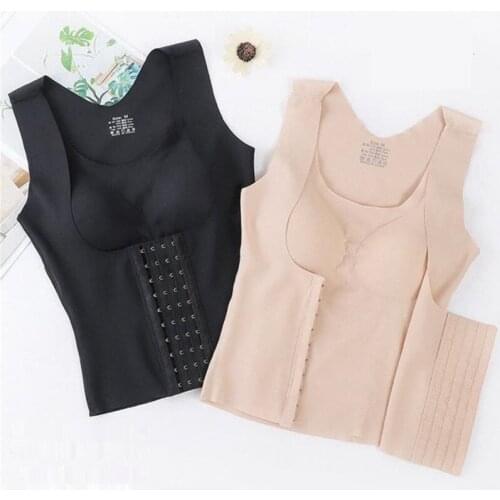 Womens New Thai Latex Bustier Corset Seamless Sports Bra Waist Trainer Shapewear Slim Belt Belly Body Shapers Female Underwear