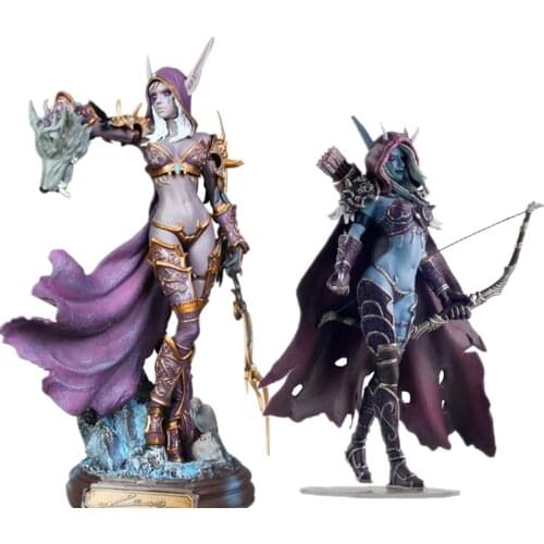 Sylvanas Windrunner Figure Sylvan Archery Queen PVC Anime Action Figure Collectible Model World of Warcraft WOW Dota