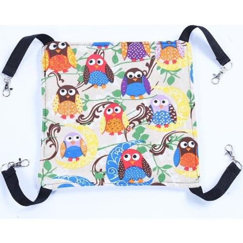 Pet Hammock Goods Rat Rabbit Hamster Cat Cage Hammocks Hanging Bed Cage Small Puppy Supplies Accessories