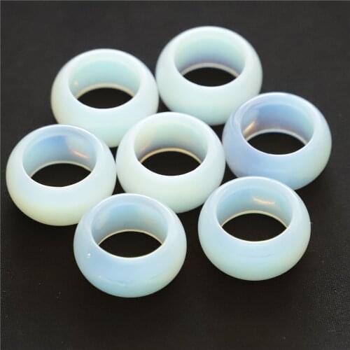 Opal Rings Fashion Ladies Ladies Natural Stone Rings Men Band Rings Charm Natural Stone Rings Jewelry High Quality Wholesale