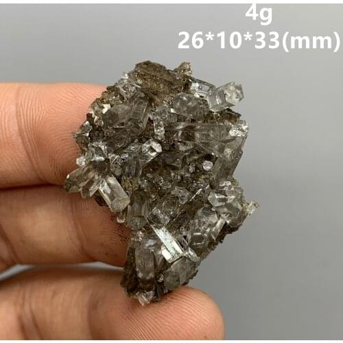 Very rare! 100% natural Six side column shape Transparent Calcite mineral specimen stones and crystals healing crystals quartz