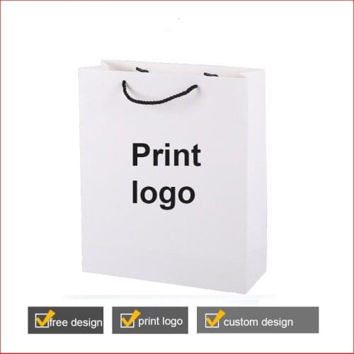 Wholesale top quality Luxury 250gms paper bag logo print shopping bag clothing bag