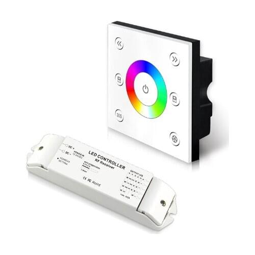 P3X+R4 wall panel 2.4G DMX rgb led touch controller manual