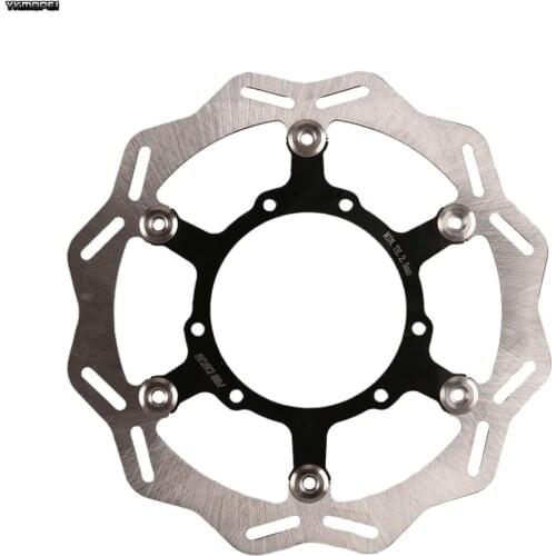 Motorcycle 260mmFront Floating Brake Disc Rotor Disk For Honda CRF 250R 450R 2015-2021 CRF450RX 2017-2021 CRF250RX 2021Dirt MX