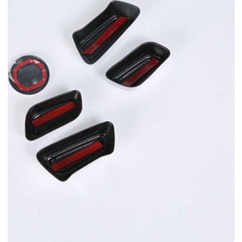 Carbon Fiber Seat Adjustment Switch Trim Frame Button Cover for Toyota 19RAV4 Car Interior Decorative Accessories
