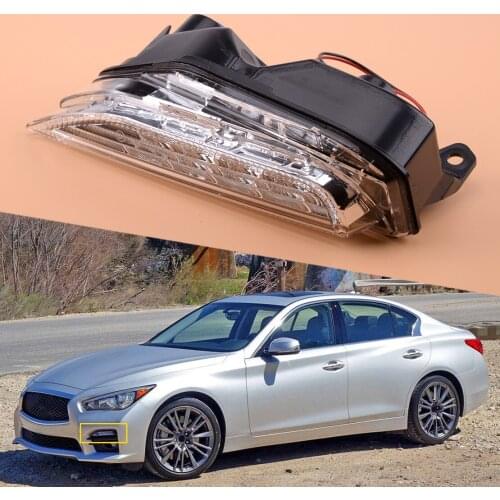 261354GA1A Left Side Turn Signal Light Lamp Fit For Infiniti Q50 2014 2015 2016 2017 2018