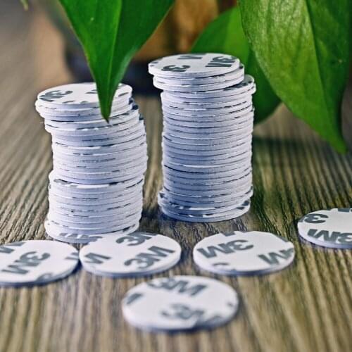 50pcs 13.56Mhz UID RFID Adhesive Sticker Round Coin Card Changeable Rewritable Copy Clone Proximity Card