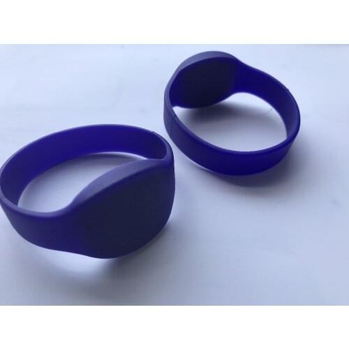 500pcs/lot lightweight wristband bracelet writable rfid em4305 chip