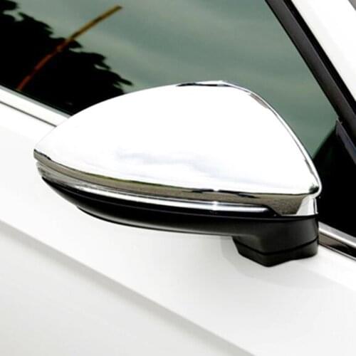 ABS Plastic For Nissan Leaf 2017 2018 2019 Car styling Auto Accessories Car rearview mirror cover Cover Trim