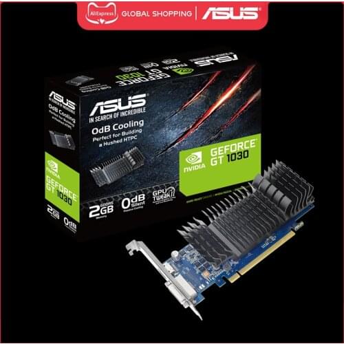 Asus GT1030-SL-2G-BRK Graphics Cards NVIDIA® GeForce GT 1030 GDDR5 2GB HDMI DVI Video Card
