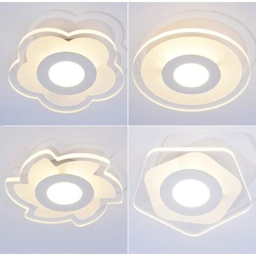 The balcony aisle corridor entrance foyer home lighting modern minimalist bathroom aisle lamp ultra-thin ceiling lamps