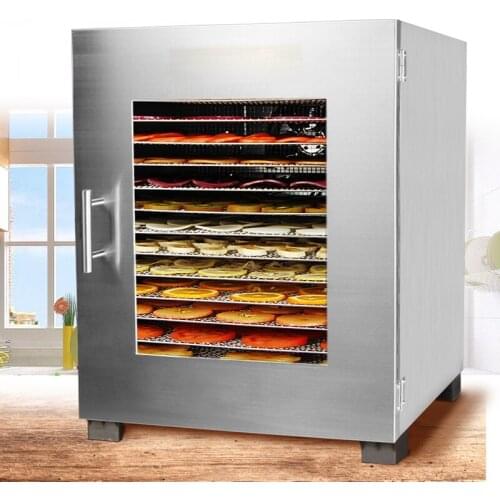 Household Dehydrator For Vegetable and Fruit Stainless Steel Fruit Dryer Drying Equipment Vegetable Dehydrator Food Dryer DH-616