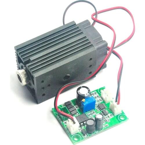 Focusable 515nm 90mw Green Dot/Line/Cross Laser Diode Module Beam 33x50mm Driver Out 12V