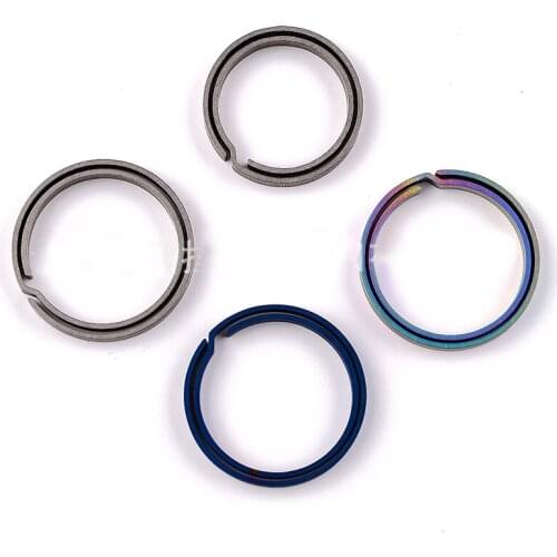 H959 Outdoor key ring hang 100% titanium alloy key ring full CNC machining anti-theft with a bottle opener EDC