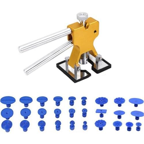 Car Body Dent Removal Tool Slide Hammer Suction Cups Car Dent Repair Tool Reverse Hammer Glue +18pcs Glue Puller