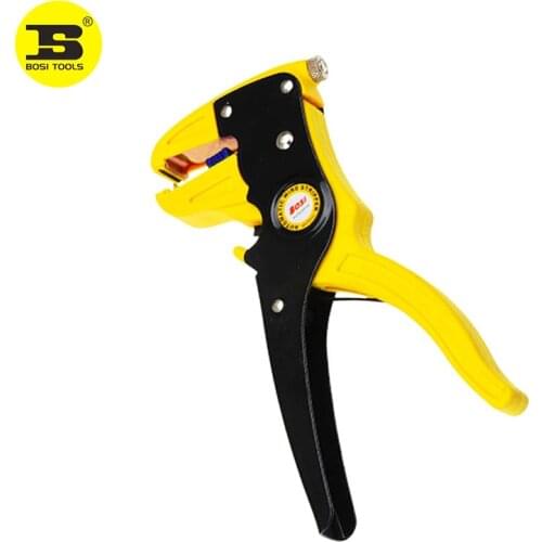 BOSI 0.5-6mm cable wire stripping tool with cutter electrican network plier