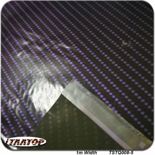 ITAATOP Hydro Dipping TSTQG008-5 1M * 10M PVA Purple Carbon Film Water Transfer Printing Film
