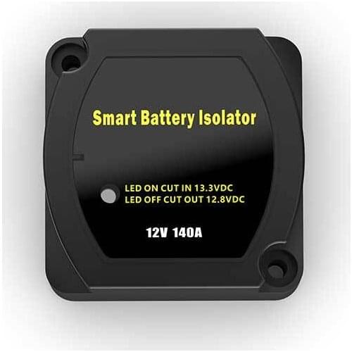 Double-battery isolated double-battery intelligent separator 12V140A car yacht RV refit protection controller