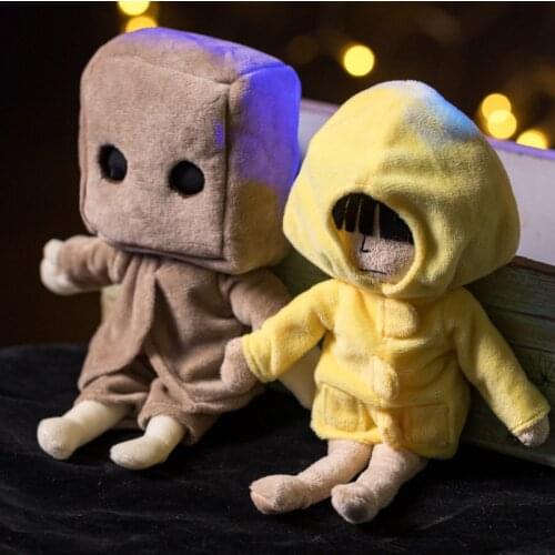 New Game Around The Little Nightmares 2 Cartoon Little Girl Doll Stuffed Plushies Toy for Kids Children Baby Brinquedos