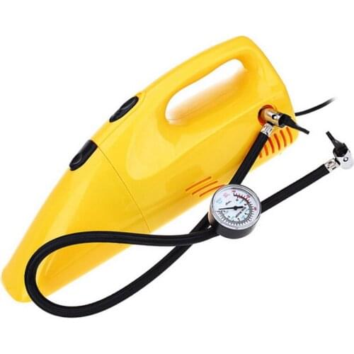 Wholesale 90w With Air Pump 2 IN 1 Inflator Air Compressor Portable Handheld Mini Car vacuum cleaner