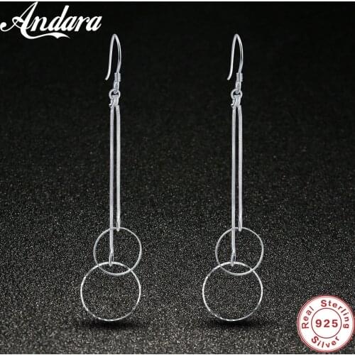 High Jewelry 925 Sterling Silver Earrings AAAAA Zircon Crystal Earrings Womens Fashion Jewelry Drop Earrings