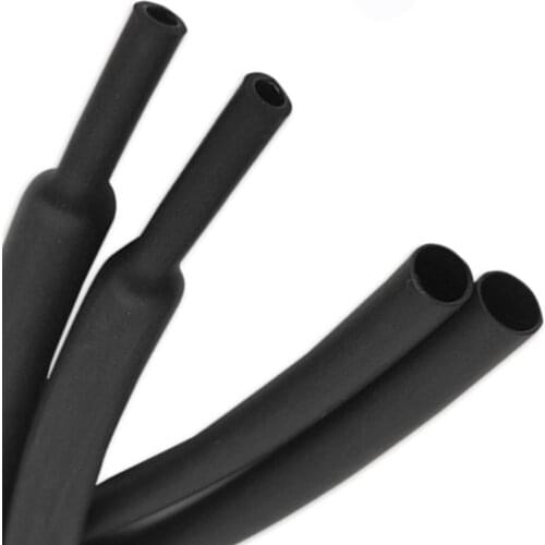 1M/lots 3:1 Heat Shrink Tube With Glue Dual Wall Tubing Diameter 3.2/6.4 mm Adhesive Lined Sleeve Wrap