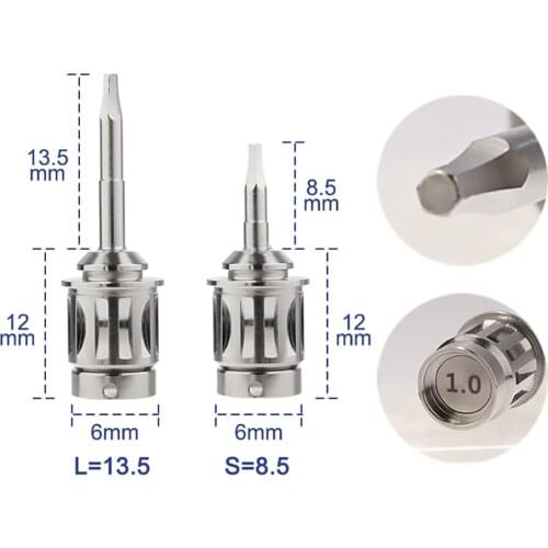 Universal Prosthetic Kit Dental Torque Wrench ANT/1.0 Hex/1.2 Hex/1.27 Hex/1.4 Hex/NOB R155/ITI R165 Supply Materials