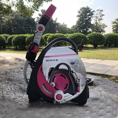 High-pressure car wash water gun household hose hose nozzle garden storage rack set hose car