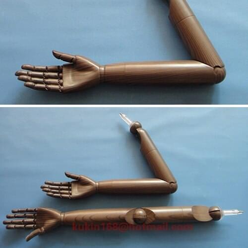 High quality mannequin display arm, Brown color of male mannequin arm