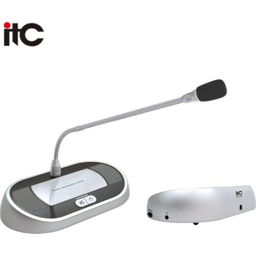 HIgh tech Desktop discussion voting wireless audio microphone for conference system