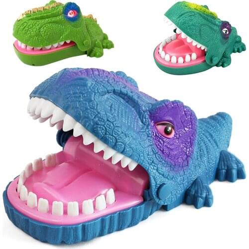 Funny Board Game Toys Crocodile Mouth Dentist Bite Finger Toy Large Crocodile Pulling Teeth Bar Games Toys Kids For Children