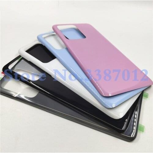 Rear Glass For Samsung Galaxy S20 Plus S20Ultra 5G Version Back Battery Cover Door Panel Housing Case