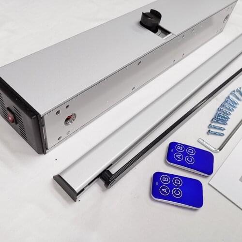 Automatic swing door opener for glass or wood door system/Operator easy installation