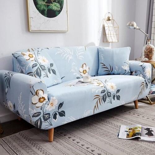 Leaves printed sofa covers for living room couch cover corner sofa cover chairlong cover for sofa elastic