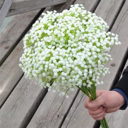 Artificial Gypsophila plastic flower bedroom living room, dining table, wedding vase decoration flower