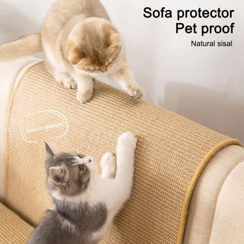 Cat Scratch Board Toy Sisal Hemp Cat Kitten Scratching Post Pad For Cats Protecting Furniture Grind Claws Cat Scratcher Toy Mat