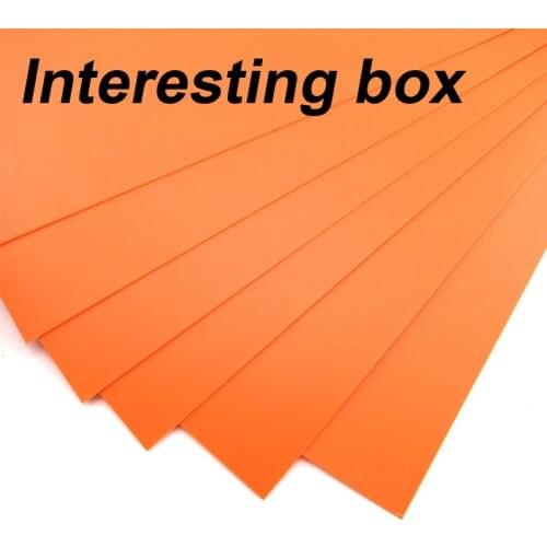 PVC matte plastic board thin plastic board pp plastic sheet PP board DIY handmade color paper creative