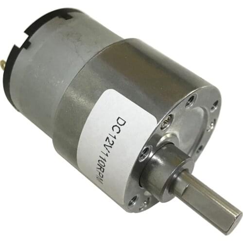 12V Micro DC Gear Motor 24V 7-960RPM Adjustable Speed Reversed High Torque Gear DC Motor For Robot Motor DIY Toys Smart Device