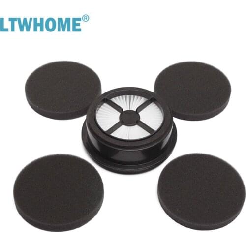 LTWHOME Replacement HEPA Filter and Foam Filter Kit Fit for Dirt Devil Vacuum Cleaners F44, Compares to 304019001
