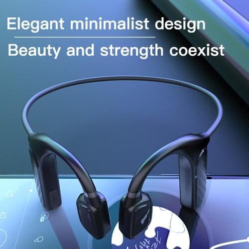 2020 New Headphones With Bone Conduction Earphones Bluetooth Earphone Wireless Headset TWS Sport Waterproof Earbuds MD04