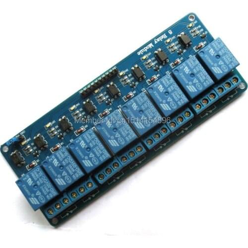 NEW 5V Eight 8 Channe Original Relay Module With optocoupler AC250V 10A DC30V 10A For PLC PIC 51 AVR DSP ARM For Arduino