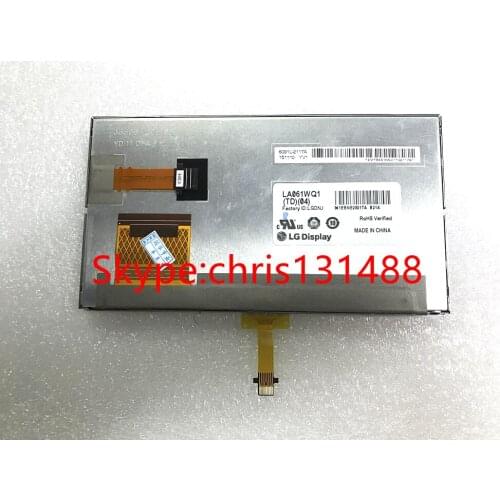 New Original 6.1inch LA061WQ1-TD04 LCD Display only touch Screen panel LA061WQ1(TD)(04) For 2014 Toyotta Corolla