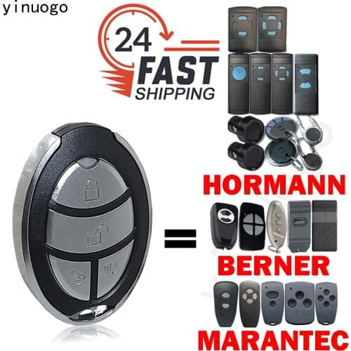 868MHz Hormann Garage Door Command Opener Transmitter HSM2 HSM4 868 Marantec Digital D302 382 Gate Remote Control Duplicator