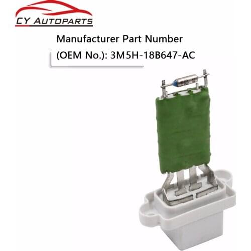 Blower Motor Fan Heater Resistor For Ford Fiesta Focus Mondeo S-Max Galaxy 2002-2006 Onwards 3M5H18B647AC 132597